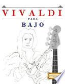 libro Vivaldi Para Bajo